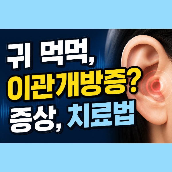 귀 먹먹한 이유가 이관 개방증? 증상·원인·치료방법, 최근 가수 아이유 사례