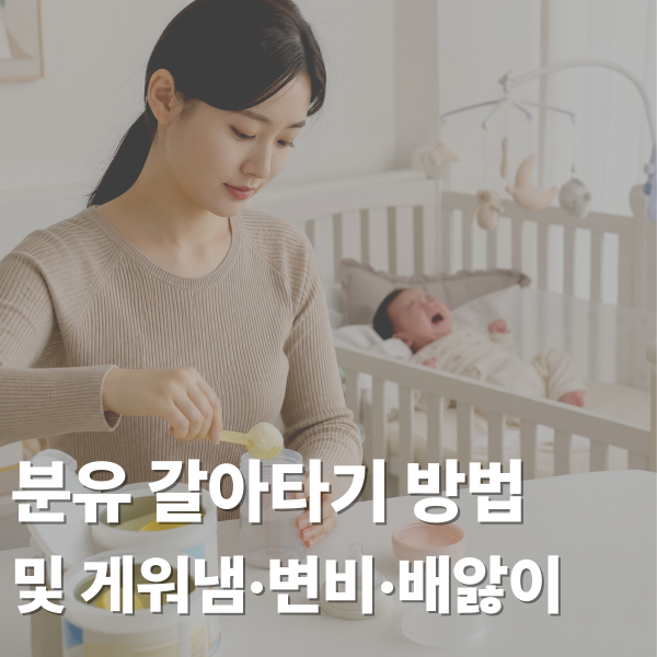 분유 갈아타기 방법: 국내분유·수입 힙분유·압타밀 변경 시기 및 게워냄, 배앓이, 변비 대처....