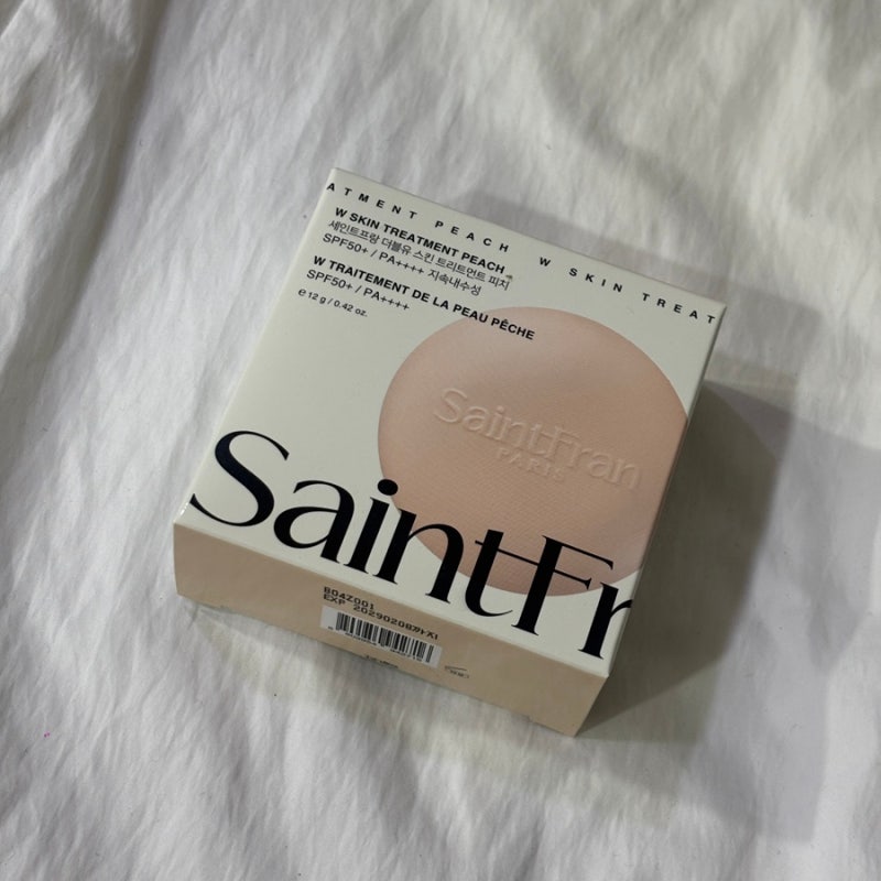박민영쿠션 세인트프랑 더블유 쿠션 팩트 누디에디션 광채쿠션