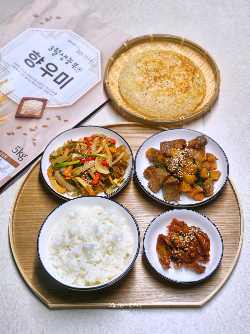 인덕션 냄비밥 하는법 쌀밥 짓는법 3월생농부 향우미 레시피