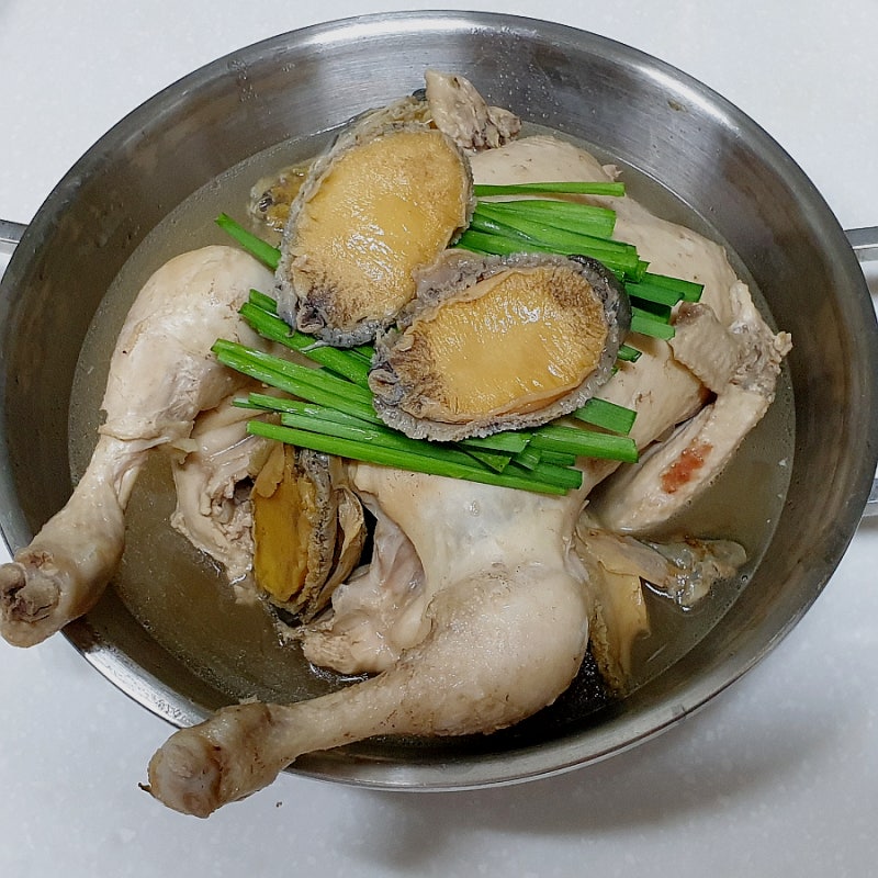 전복 삼계탕 끓이는법 냄비 닭백숙 레시피 만드는법 손질부터 진한 국물 맛 내는 팁