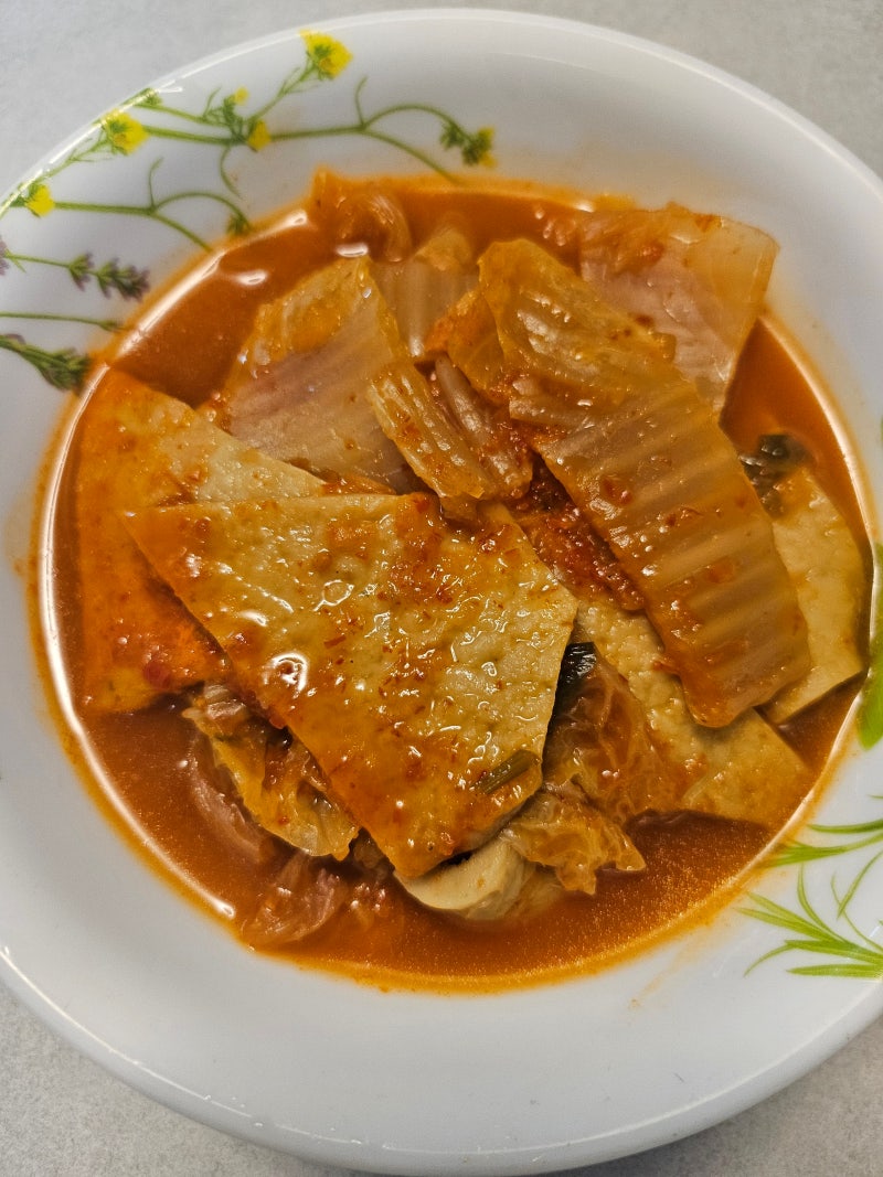 신김치 오뎅 김치찌개 끓이는 법