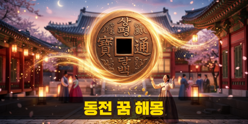 동전 꿈 해몽 혹시 생각지도 못한 횡재수의 신호일까?