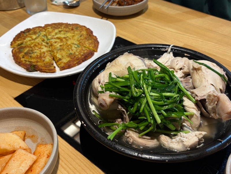 약수역 이북식 찜닭 맛집 진남포면옥 복날 방문 후기