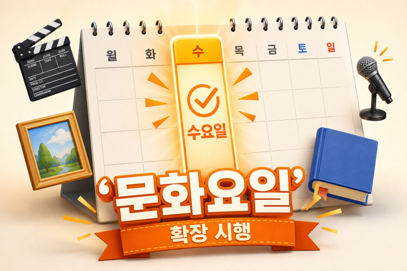 2026년 바뀐 문화가 있는 날 완전 정리 —영화·전시·공연·도서관 등 모든 혜택 총정리