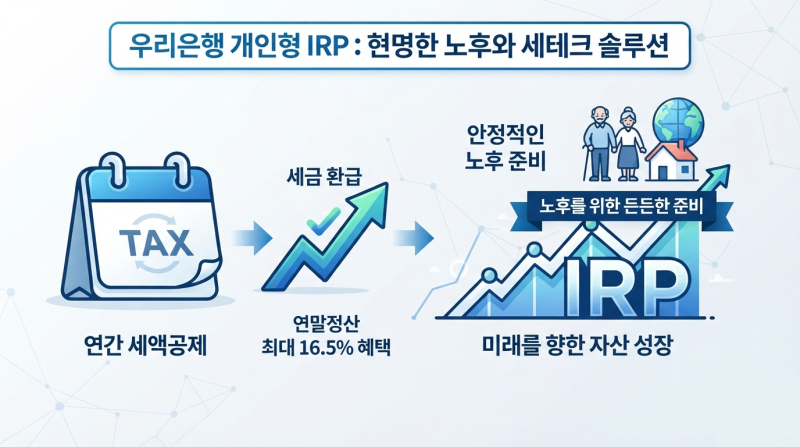 우리은행 개인형 IRP(퇴직연금) 특징과 활용법 완벽 정리!!