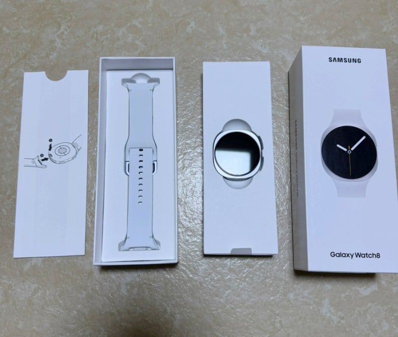 갤럭시워치8 40mm 실버 후기｜수영 운동기록까지 만족한 부모님 생신선물