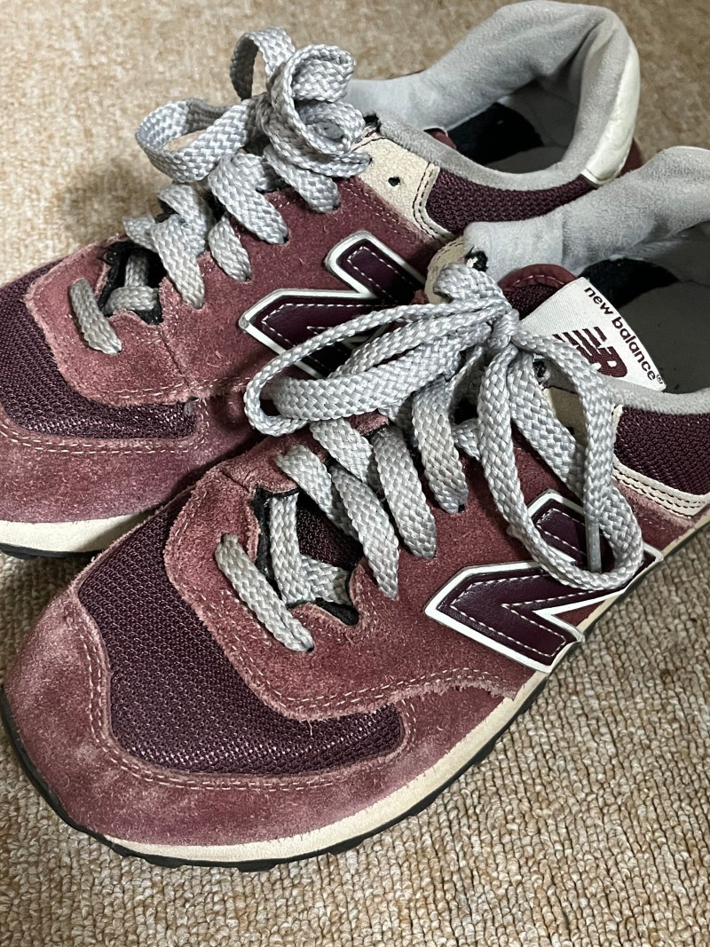 [NEW BALANCE] 뉴발란스 574 와인 레드 "ML574VB", 실착 솔직 후기(+사이즈, 장단점 총정리)