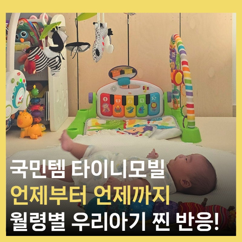 타이니모빌 언제부터 언제까지 사용시기부터 효과까지! (흑백에서 컬러 교체 시기와 찐 사용....