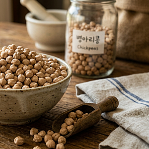 "혈당에도 좋고, 장 건강에도 좋고, 다이어트에도 좋다고?" '병아리콩'의 영양 성분, 효능, 주....