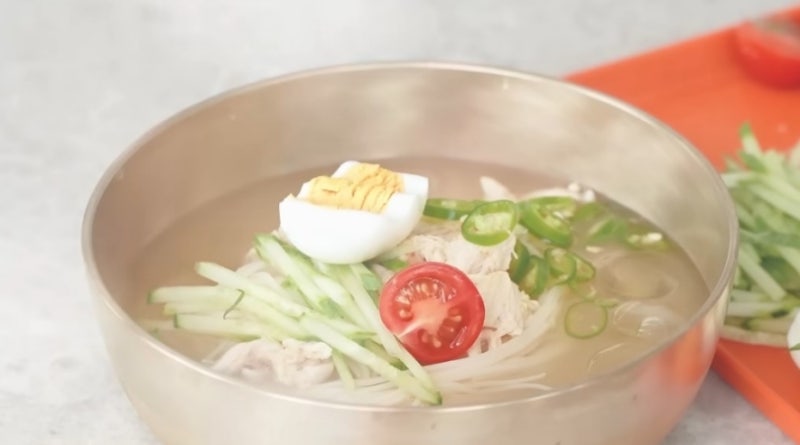 최화정 초계국수 레시피 "닭안심 삶는 법이 달랐다"