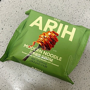 아리 김볶음면 오리지널 후기 편의점 BTS 라면 ARIH