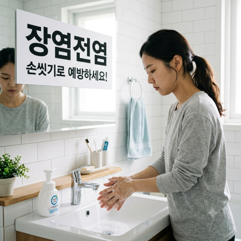 장염전염 가족에게 옮을까? 꼭 알아야 할 예방법