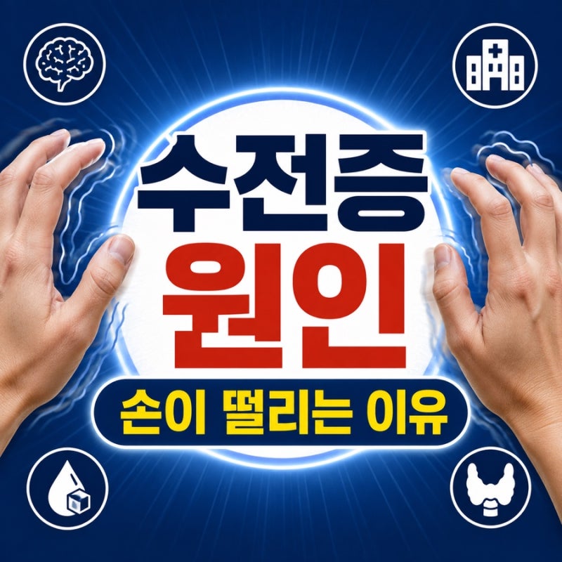 수전증 원인, 손이 떨리는 이유와 병원 가야 하는 기준