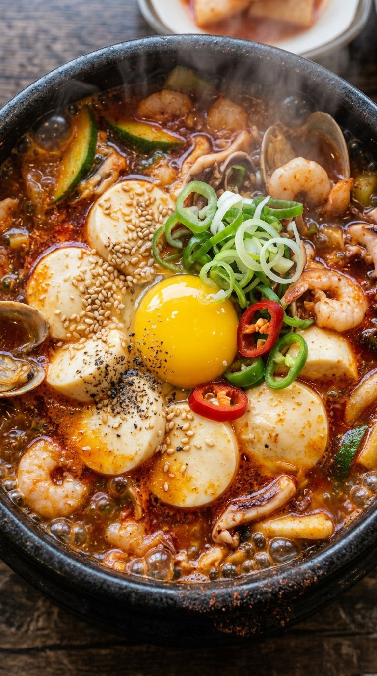 백종원 순두부찌개 레시피 만능 양념장 만들어 해물 넣고 진하게 끓이는법