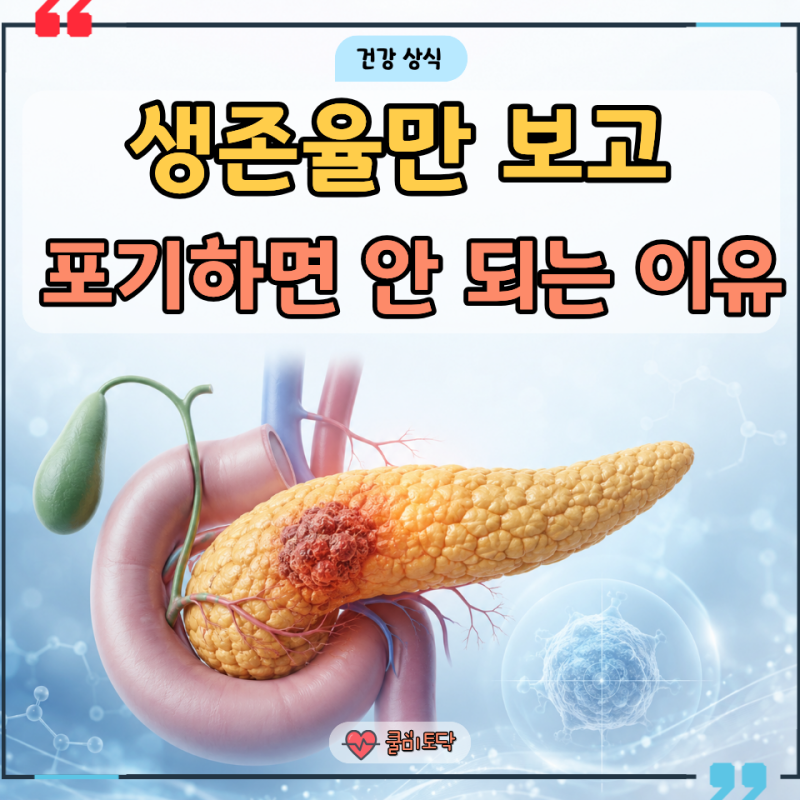 "포기하기에 이릅니다..." 췌장암 4기 예전과 달라진 치료법은?