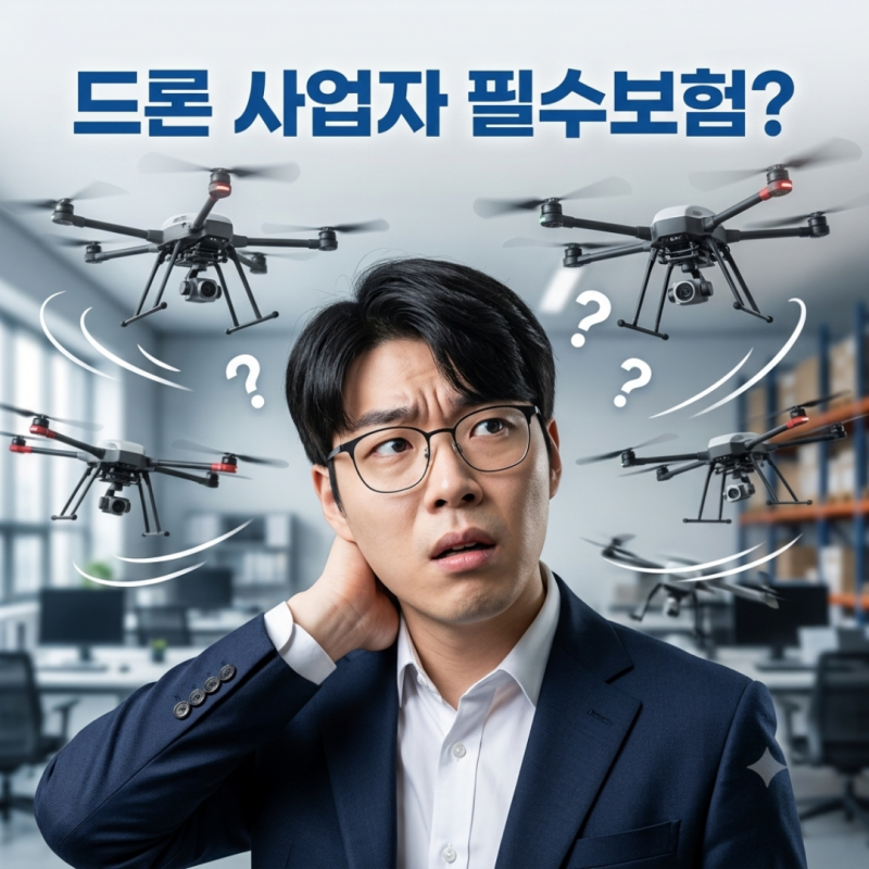 드론 영업 사업자 필수 보험 5가지
