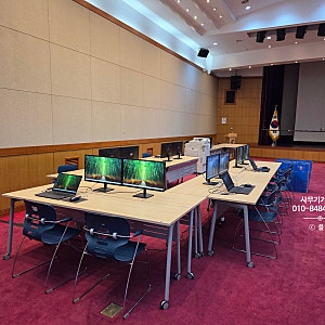 대구 노트북 대여 이야기. 대량 대여 가능 (노트북 1대에 모니터 2대씩 연결)