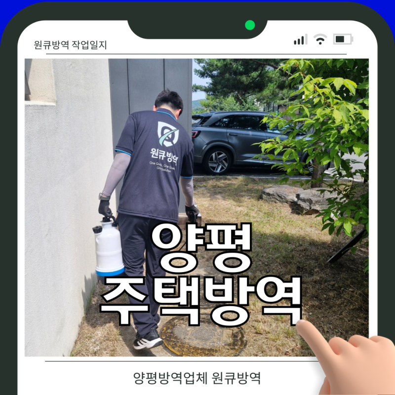 양평 전원주택 방역 , 산속 집일수록 꼭 확인해야 할 3가지