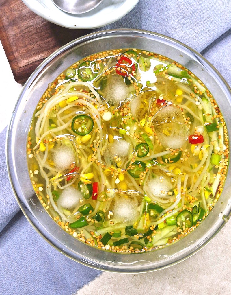 콩나물냉국 황금 레시피 콩나물냉국 만드는법