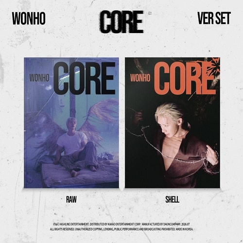 원호(WONHO) EP [CORE] | Raw·Shell 앨범 정보