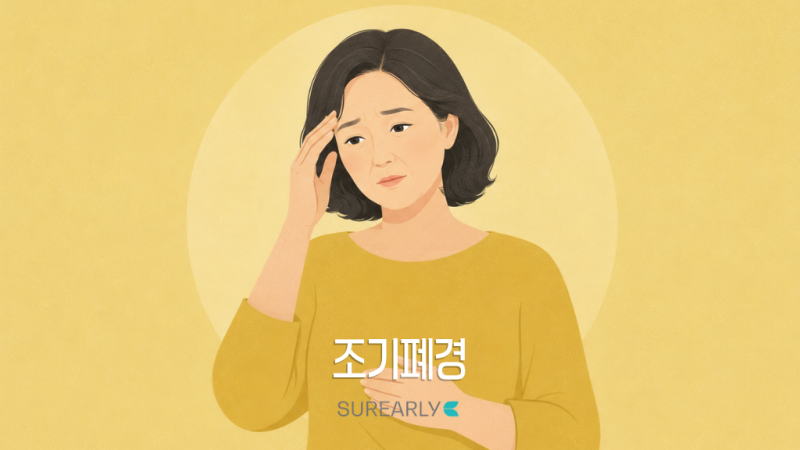 조기폐경 증상은 어떻게 나타날까? 원인과 호르몬 변화 알아보기