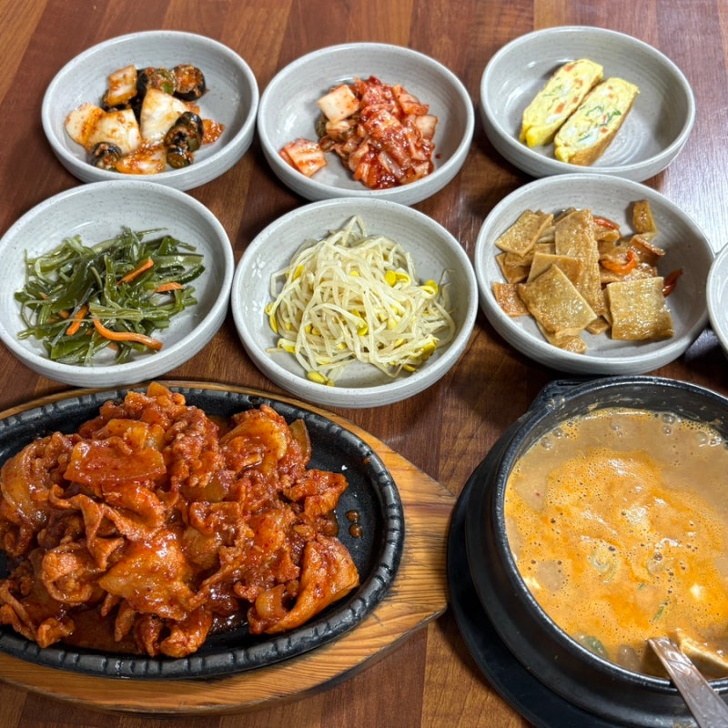 논산 다락가든 풍자 논산 또간집 1등 맛집 제육정식 가성비 갑 논산 한식 맛집