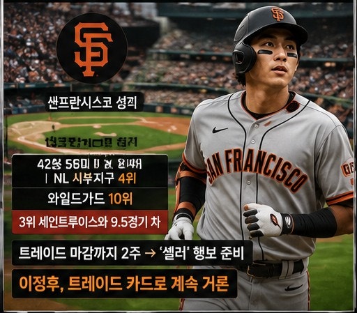 "트레이드 얘기 나오더니, 결국" 이정후에게 벌어진 일