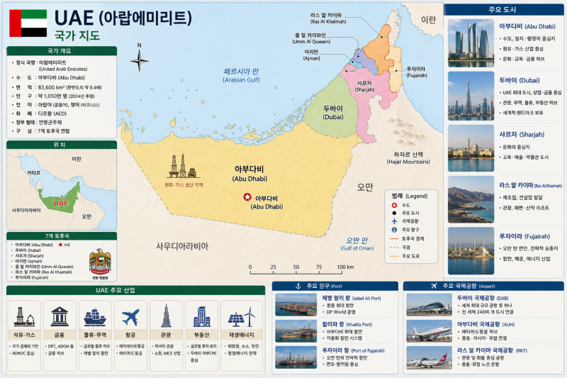 [중동] 아랍에미리트: OPEC·금융·국부펀드·항공허브