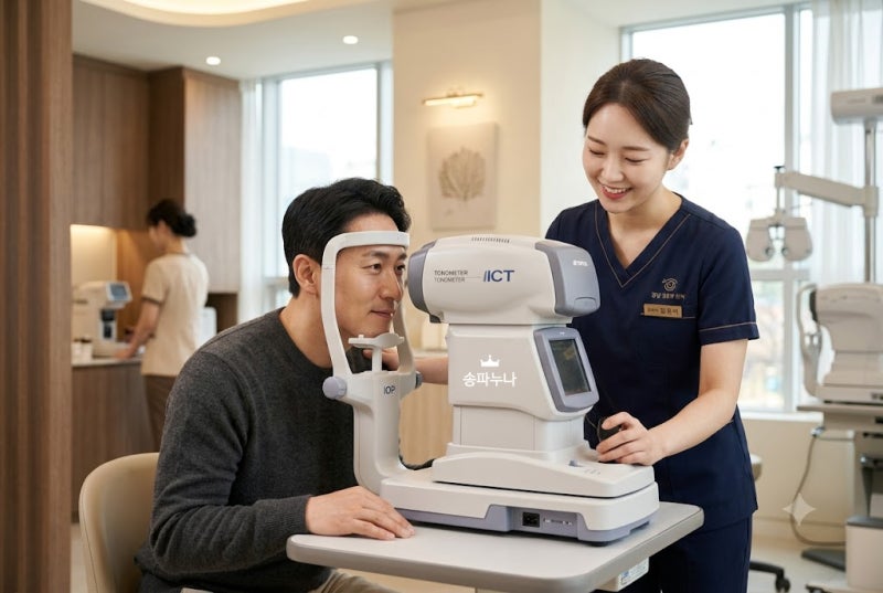 안압 수치만 믿으면 안 되는 이유! 정상 안압 녹내장 초기 증상과 안과 정밀 검사 가이드