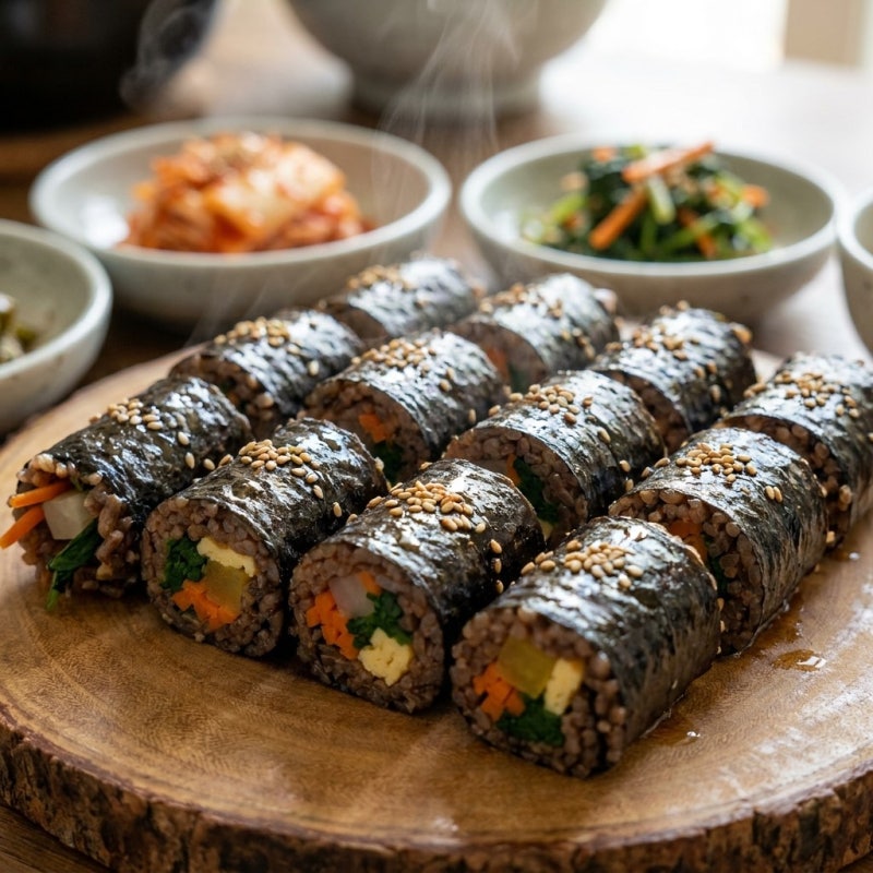 곤약 꼬마 현미 김밥 만드는법, 2026년 다이어트 식단으로 가장 완벽한 황금 레시피