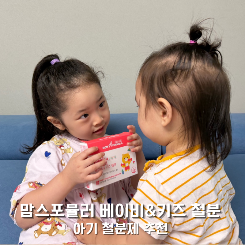 1세 유아 철분제 추천 맘스포뮬러 베이비&키즈 철분 성장기 어린이 철분 영양제 후기