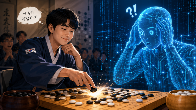 AI를 이겼지만 운전면허는 없었다—신진서의 특별한 승리