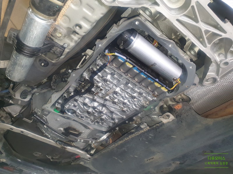 bmw g30 520d zf8단 미션오일 교체 주기 및 작업 내용 정리