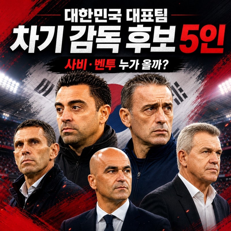 대한민국 대표팀 차기 감독 후보 5인, 사비 에르난데스가 급부상한 이유