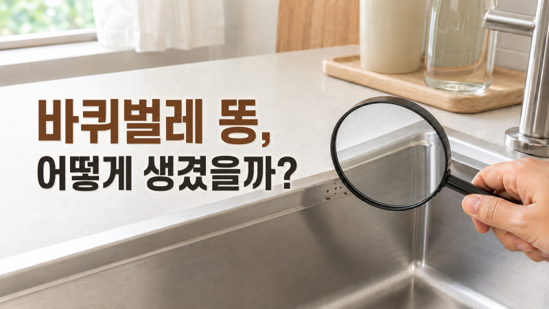 바퀴벌레 똥 어떻게 생겼을까? 알·쥐똥 구별법과 발견 시 대처법