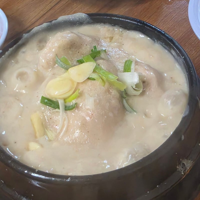 [영등포/신길동 맛집] 걸쭉한 들깨 국물에 반한 '원조호수삼계탕' 오픈런 후기 (주차, 셔틀, ....