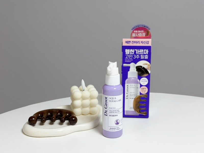닥터그루트 헤어토닉 사용후기 시원한 두피 관리