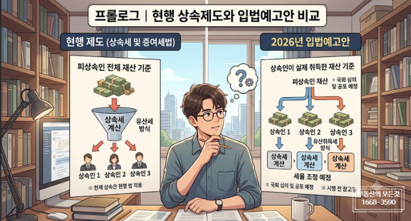 2026년 상속세 개편, 무엇이 달라지나?