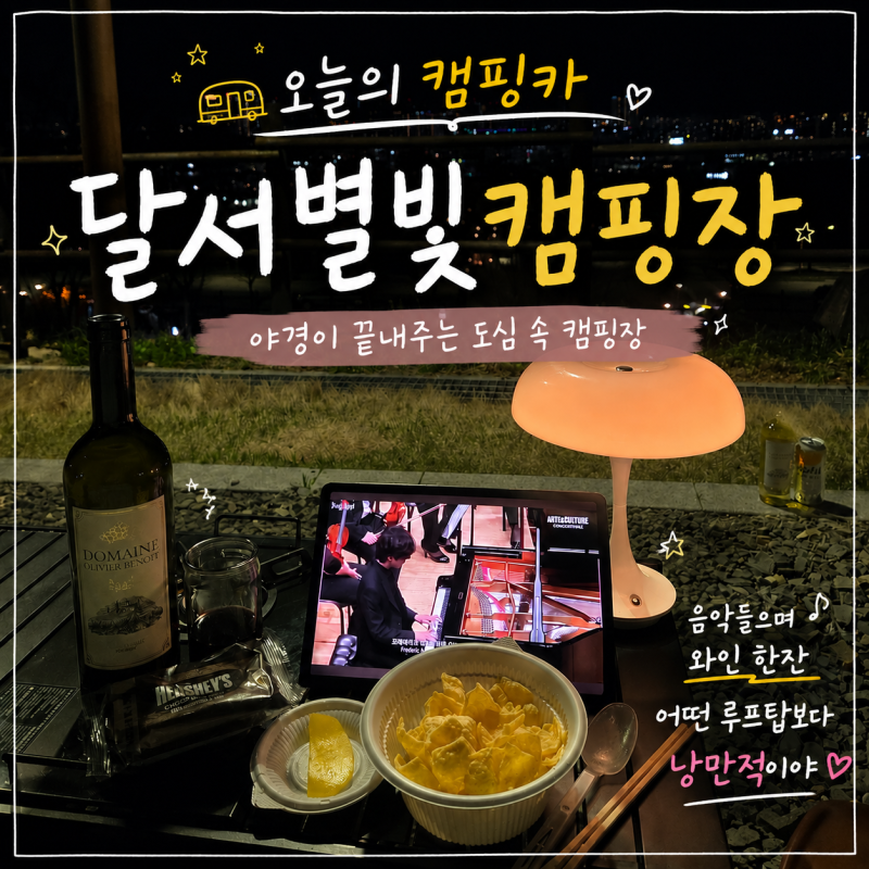 중고 캠핑카 매매 도심 야경이 아름다운 대구 달서별빛캠핑장에서 보낸 하루 오늘의캠핑카 ....