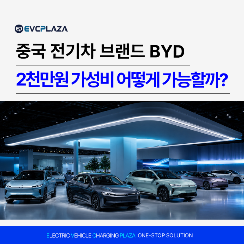중국 전기차 브랜드 비와이디 BYD 가격 2천만 원대 가성비 어떻게 가능할까?