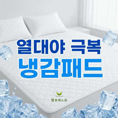 땀 많은 남편이 선택한 지엔베르그 듀라론 냉감패드 후기