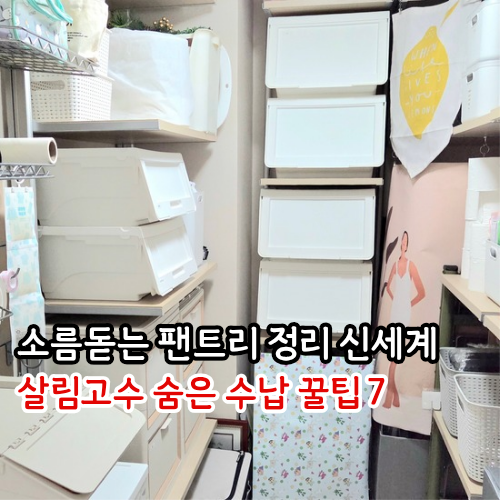 소름돋는 팬트리 정리의 신세계, 살림고수 숨은 꿀팁 7