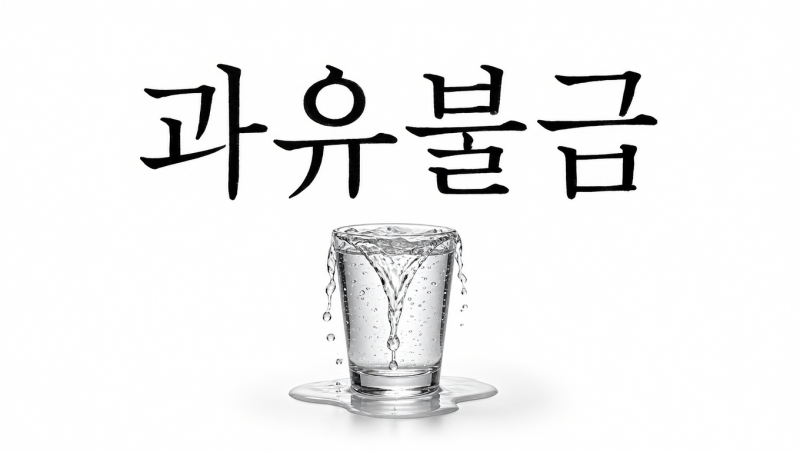 과유불급 뜻 한자 유래 총정리, 지나침도 부족함과 같다