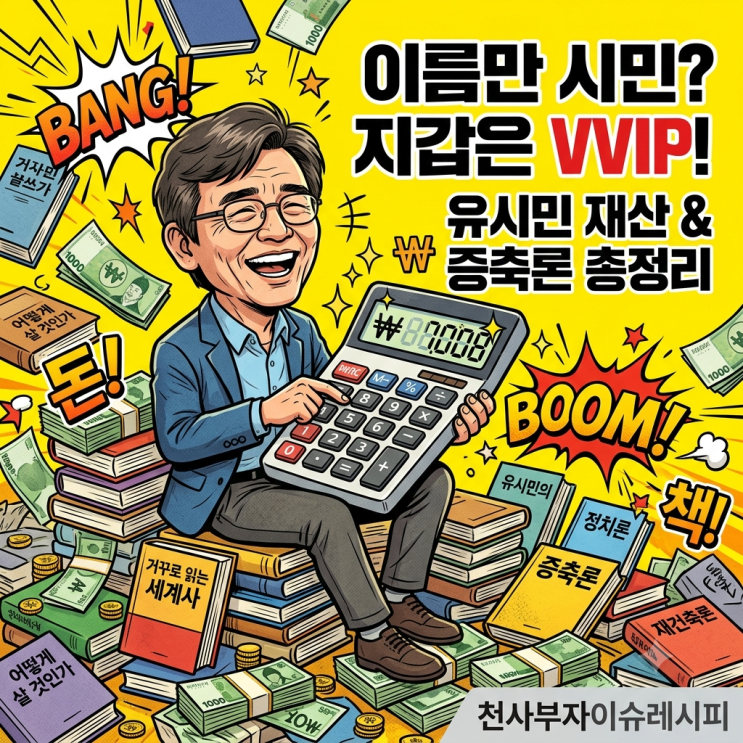 [이슈] 맨날 뉴스 나오는 '<b>유시민</b>', 이름만 시민이고 지갑은 VVIP?  (증....