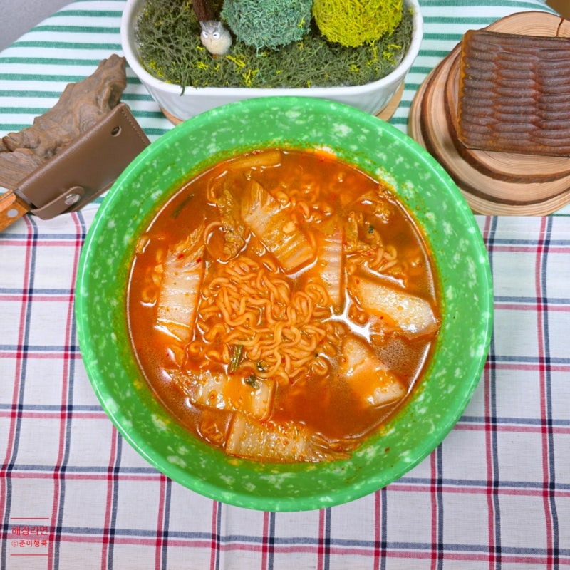 윤남노 칼칼한 해장라면 맛있게 끓이는법 레시피