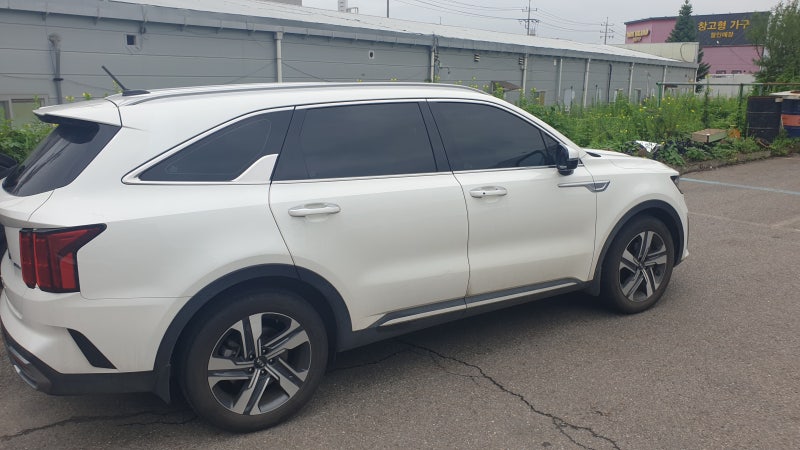 쏘렌토 하이브리드 타이어 교체 한국타이어 다이나프로 HPX RA43 235/55R19로 선택