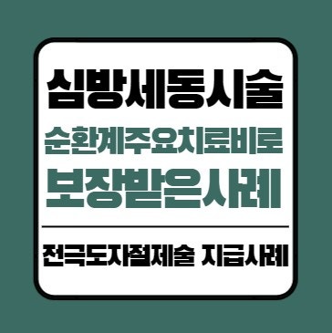 순환계주요치료비 심방세동 특약 전극도자절제술 수술비 실제 지급 후기