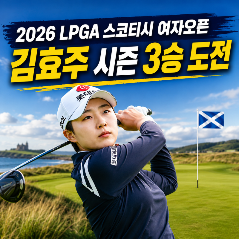 2026 ISPS 한다 위민스 스코티시 오픈 일정·상금·중계｜김효주 시즌 3승 도전
