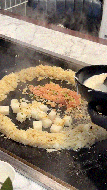강남 몬자야끼 맛집 | 도쿄식 명란키리모찌 몬자야끼&야끼소바 맛집